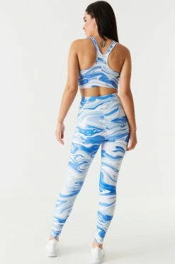 Stitches Ladies Printed High-Rise Sculpt Active Legging