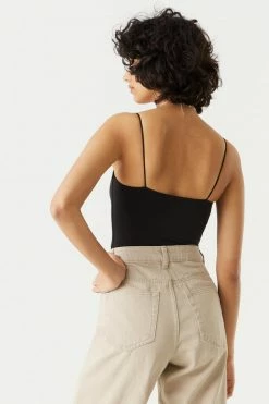 Stitches Ladies Bungee Strap Contour Bodysuit Tops