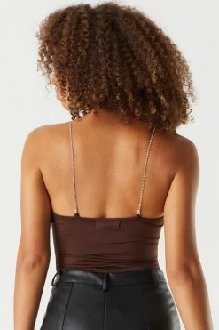 Stitches Ladies Rhinestone Strap Bodysuit 27 Stitches Ladies Rhinestone Strap Bodysuit