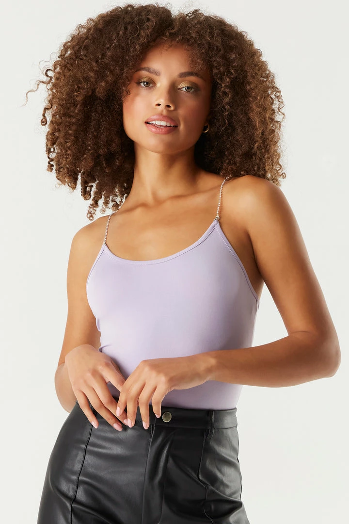 Stitches Ladies Rhinestone Strap Bodysuit 16 Stitches Ladies Rhinestone Strap Bodysuit