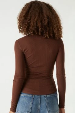 Stitches Ladies Soft Ribbed Long Sleeve Top