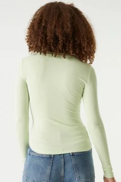 Stitches Ladies Soft Ribbed Long Sleeve Top