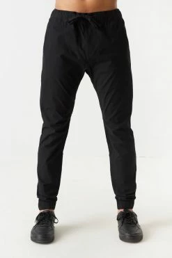 Mens Eco-Friendly Poplin Basic Jogger