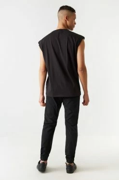 Mens Eco-Friendly Poplin Basic Jogger