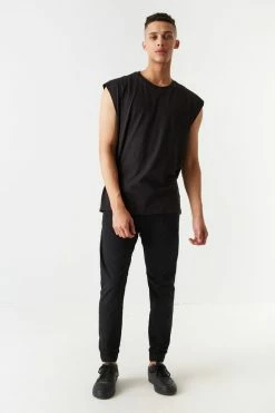 Mens Eco-Friendly Poplin Basic Jogger