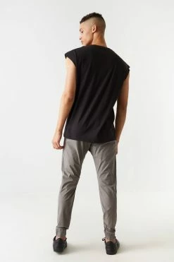 Mens Eco-Friendly Poplin Basic Jogger