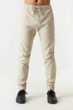 Mens Eco-Friendly Poplin Basic Jogger