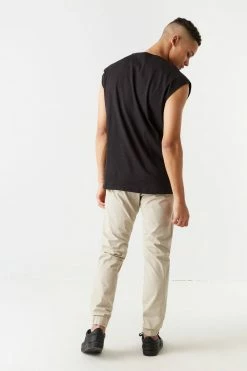 Mens Eco-Friendly Poplin Basic Jogger