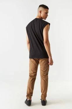 Mens Eco-Friendly Poplin Basic Jogger