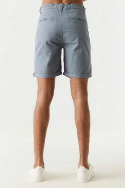 Mens Slim Fit Self-Tie Drawstring Short