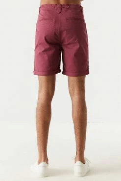 Mens Slim Fit Self-Tie Drawstring Short
