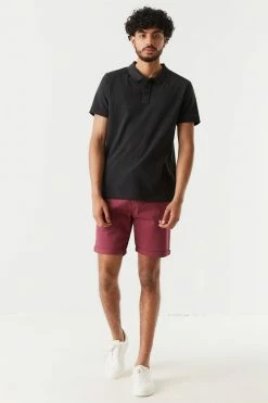 Mens Slim Fit Self-Tie Drawstring Short