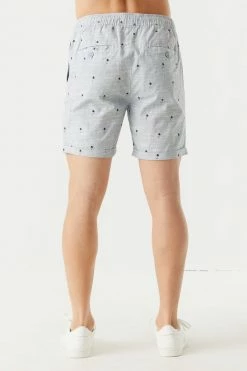 Mens Eco-Friendly Ditsy Palm Tree Print Pull-On Short Online Exclusive 7 Mens Eco-Friendly Ditsy Palm Tree Print Pull-On Short Online Exclusive