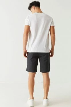 Mens Heather Print Everyday Short