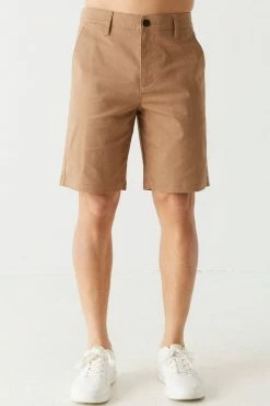 Mens Heather Print Everyday Short