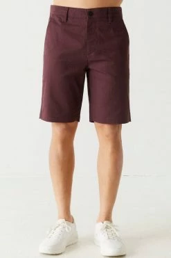 Mens Heather Print Everyday Short