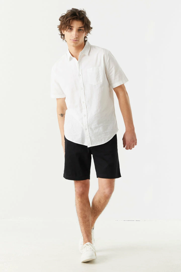 Mens Eco-Friendly Basic Drawstring Short 5 Mens Eco-Friendly Basic Drawstring Short