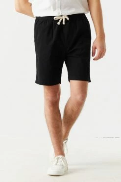 Mens Eco-Friendly Basic Drawstring Short 18 Mens Eco-Friendly Basic Drawstring Short