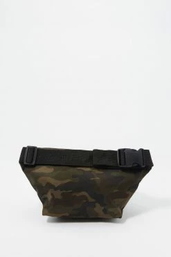 Mens Online Exclusive Camo Print Future Ready Rubber Patch Fanny Pack