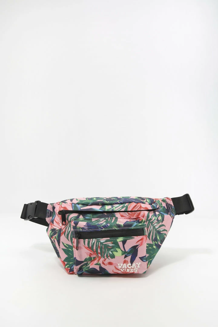 Mens Online Exclusive Vacation Vibes Graphic Fanny Pack 1 Mens Online Exclusive Vacation Vibes Graphic Fanny Pack