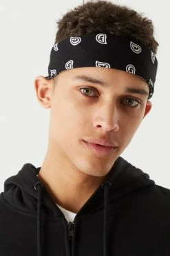 Mens Online Exclusive Paisley Print Self-Tie Bandana