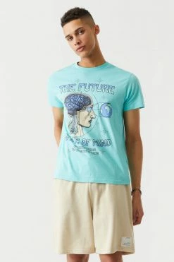 Mens Future State Of Mind Graphic T-Shirt Online Exclusive