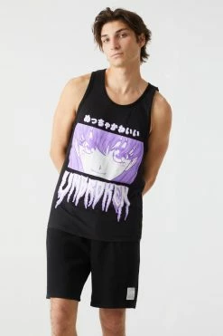 Mens Anime Unbroken Graphic Tank Top Online Exclusive