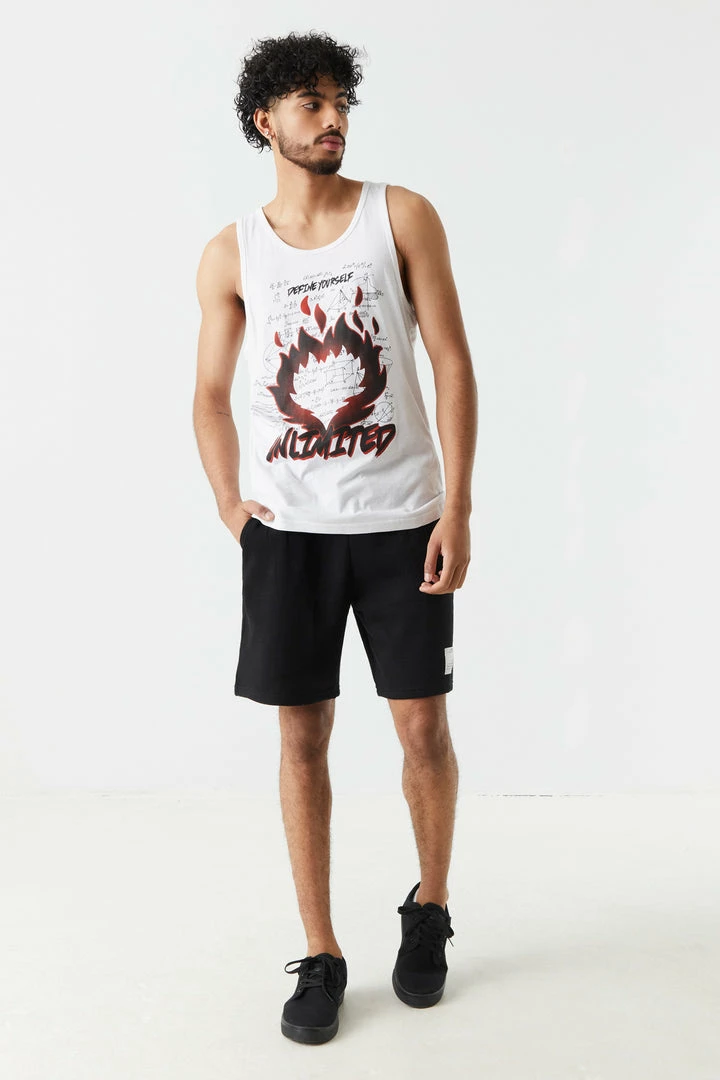 Mens Fire Unlimited Graphic Tank Top Online Exclusive 3 Mens Fire Unlimited Graphic Tank Top Online Exclusive