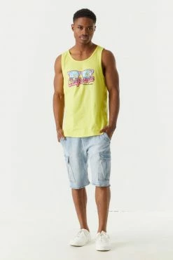 Mens California Shades Graphic Tank Top