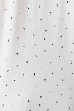 Mens Ditsy Petal Print Raw Hem Pocket T-Shirt Tops