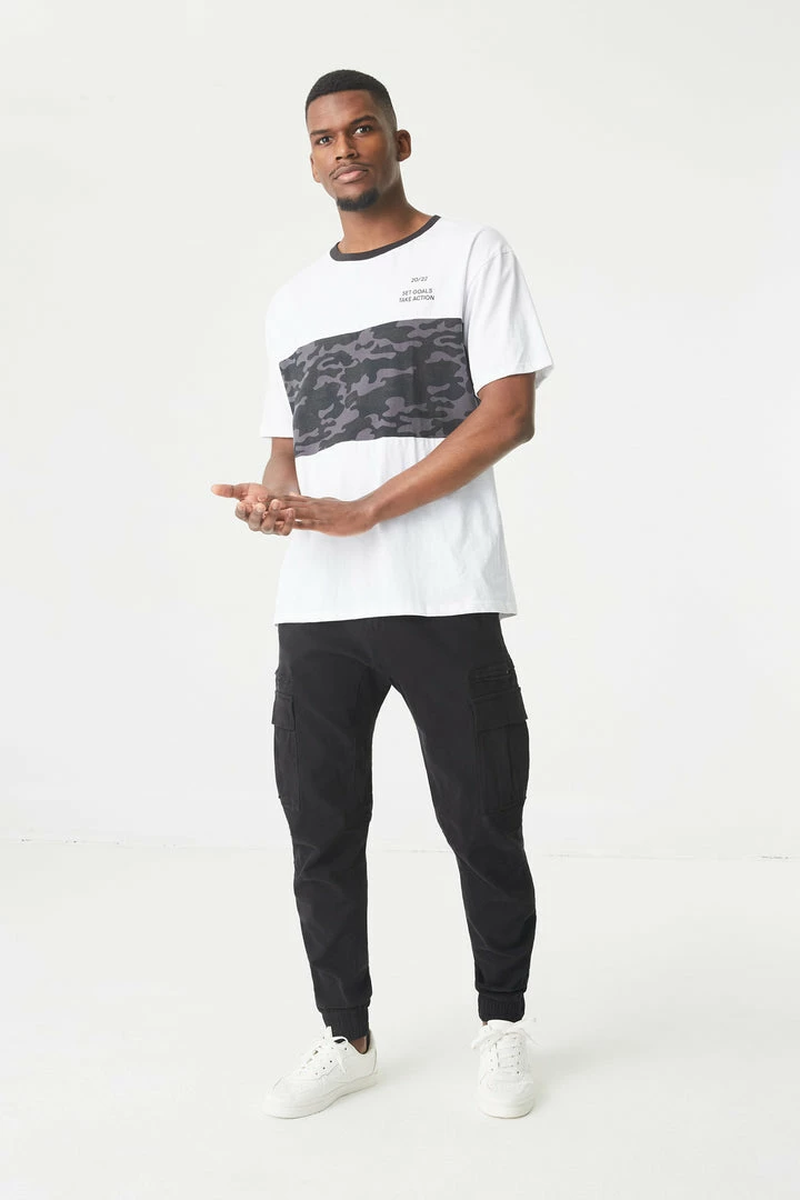 Mens Camo Graphic T-Shirt Tops 6 Mens Camo Graphic T-Shirt Tops