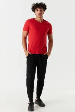 Mens Solid V-Neck T-Shirt 20 Mens Solid V-Neck T-Shirt