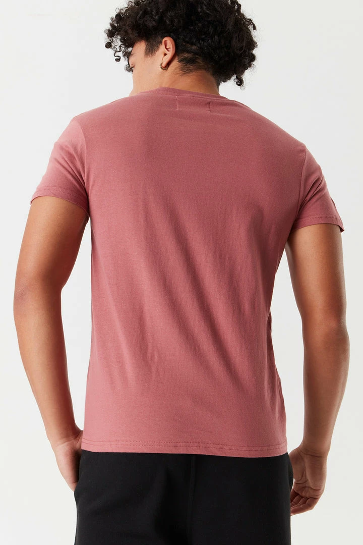 Mens Solid V-Neck T-Shirt 11 Mens Solid V-Neck T-Shirt