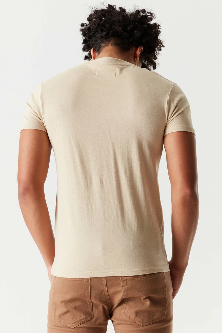 Mens Basic Crew Neck T-Shirt Tops 2 Mens Basic Crew Neck T-Shirt Tops
