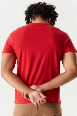 Mens Basic Crew Neck T-Shirt Tops 28 Mens Basic Crew Neck T-Shirt Tops