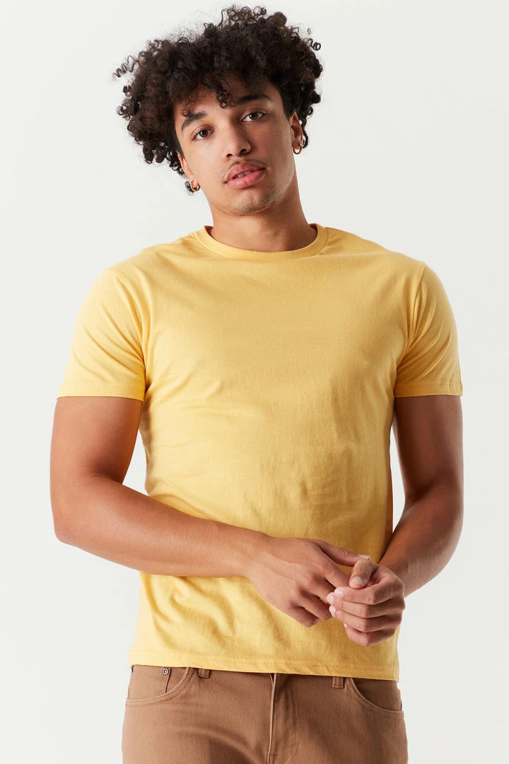 Mens Basic Crew Neck T-Shirt Tops 13 Mens Basic Crew Neck T-Shirt Tops