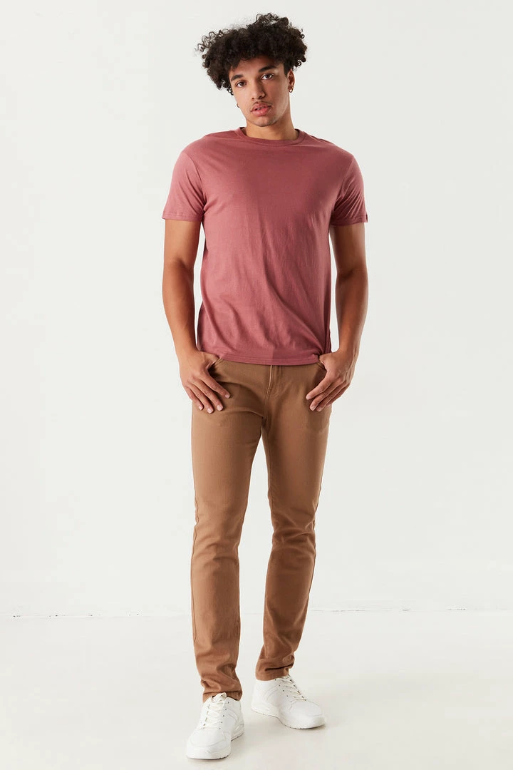 Mens Basic Crew Neck T-Shirt Tops 18 Mens Basic Crew Neck T-Shirt Tops