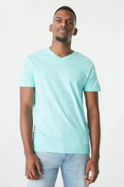 Mens Everyday V-Neck T-Shirt Tops 18 Mens Everyday V-Neck T-Shirt Tops