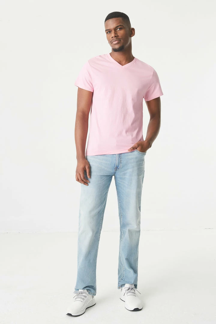 Mens Everyday V-Neck T-Shirt Tops 3 Mens Everyday V-Neck T-Shirt Tops