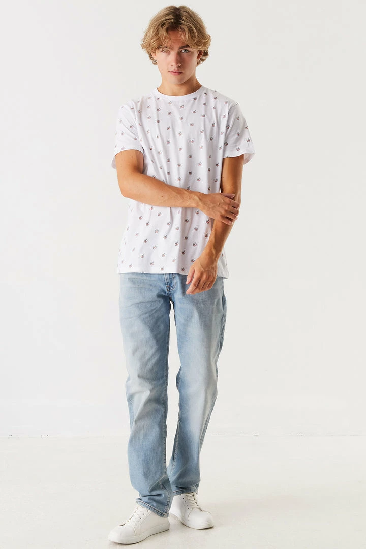 Mens Micro Printed T-Shirt 3 Mens Micro Printed T-Shirt