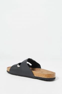 Mens Double Buckled Band Cork Sandal Online Exclusive