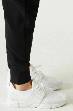 Mens Side Cage Lace-Up Knit Sneaker Online Exclusive