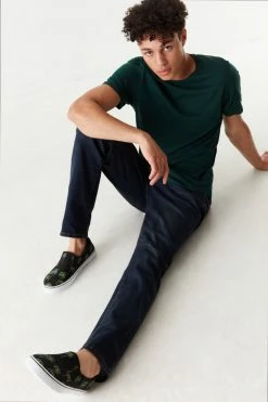 Mens Online Exclusive Printed Slip-On Sneaker