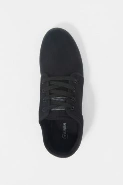 Mens Online Exclusive Lace-Up Low Top Canvas Sneaker