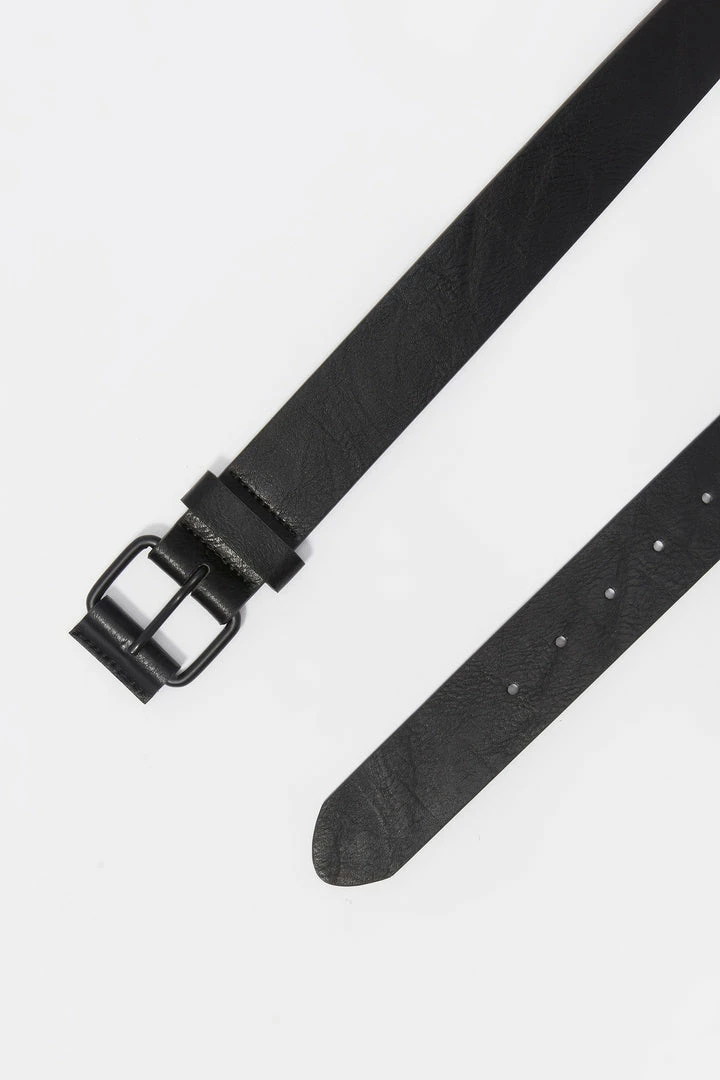 Mens Basic Faux-Leather Belt Online Exclusive 2 Mens Basic Faux-Leather Belt Online Exclusive