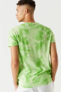Mens Online Exclusive St. Patrick's Day Tie-Dye Printed Embroidered Graphic T-Shirt 6 Mens Online Exclusive St. Patrick's Day Tie-Dye Printed Embroidered Graphic T-Shirt