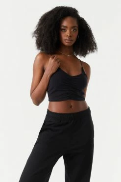 Stitches Ladies Cinched Front Bungee Cami Tops 18 Stitches Ladies Cinched Front Bungee Cami Tops