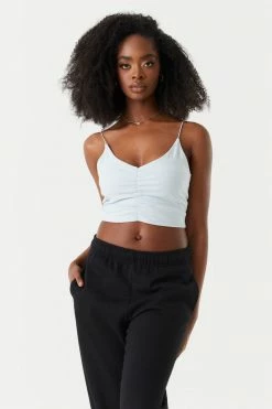 Stitches Ladies Cinched Front Bungee Cami Tops 27 Stitches Ladies Cinched Front Bungee Cami Tops