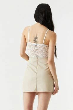 Stitches Ladies Tops Cropped Lace Corset Cami