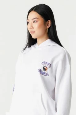 Stitches Ladies Just Chill Graphic Hoodie Tops